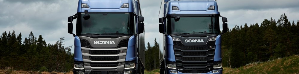 Новый модельный ряд грузовых автомобилей Scania