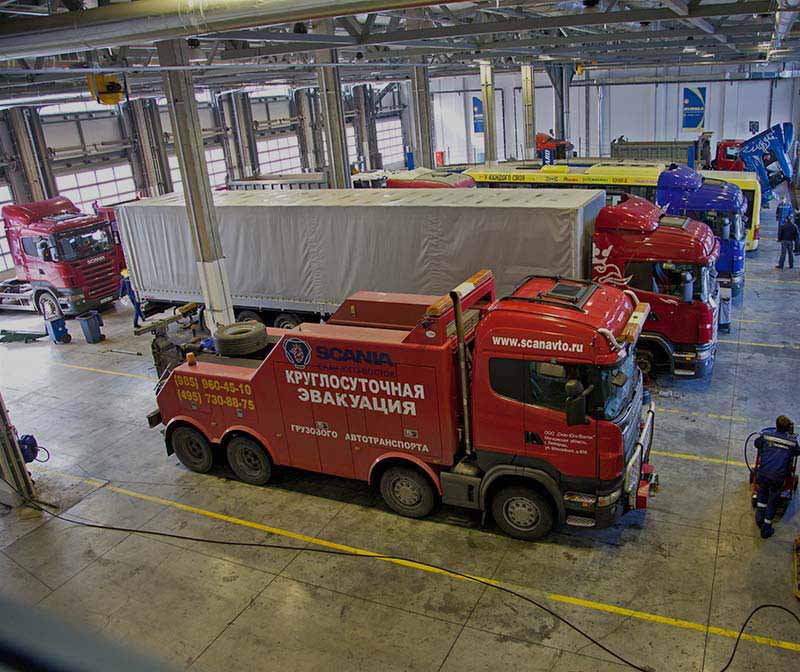 Квалифицированное сервисное обслуживание и послегарантийный ремонт техники Scania