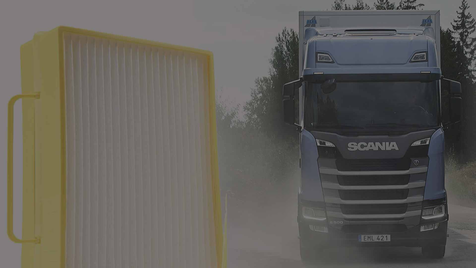 Воздушный фильтр кабины Scania