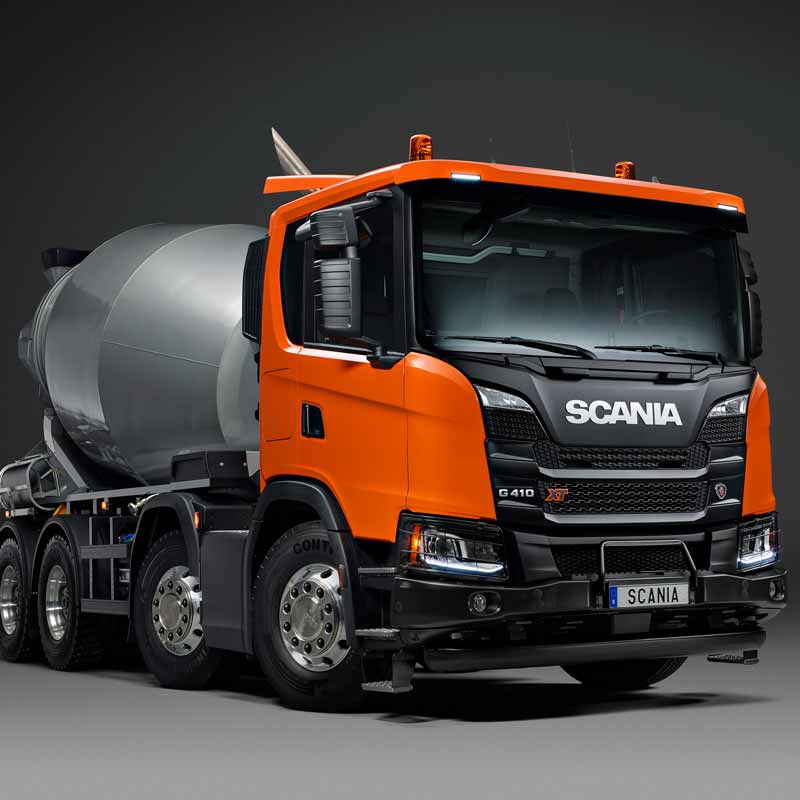 Бетономешалки Scania
