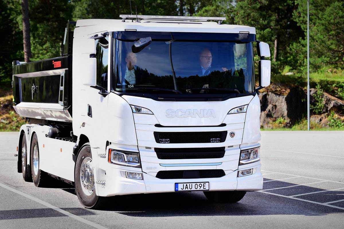 Scania на водородном топливе